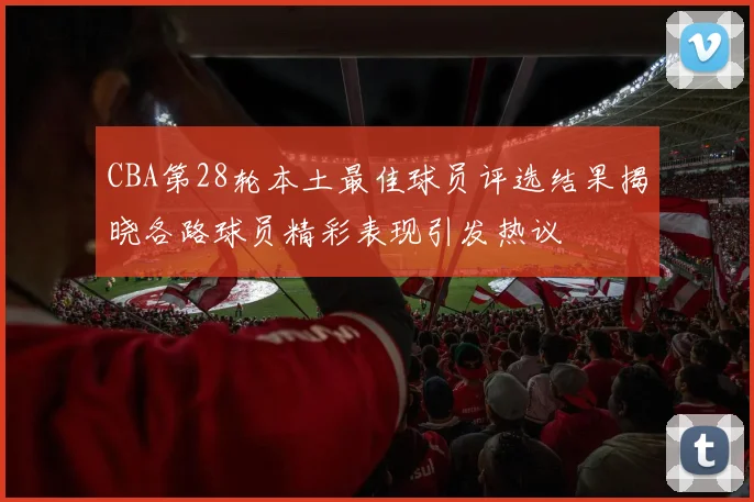 CBA第28轮本土最佳球员评选结果揭晓各路球员精彩表现引发热议