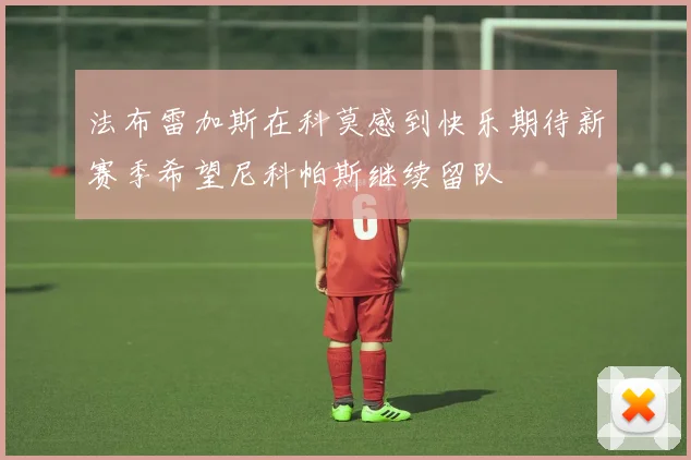 法布雷加斯在科莫感到快乐期待新赛季希望尼科帕斯继续留队
